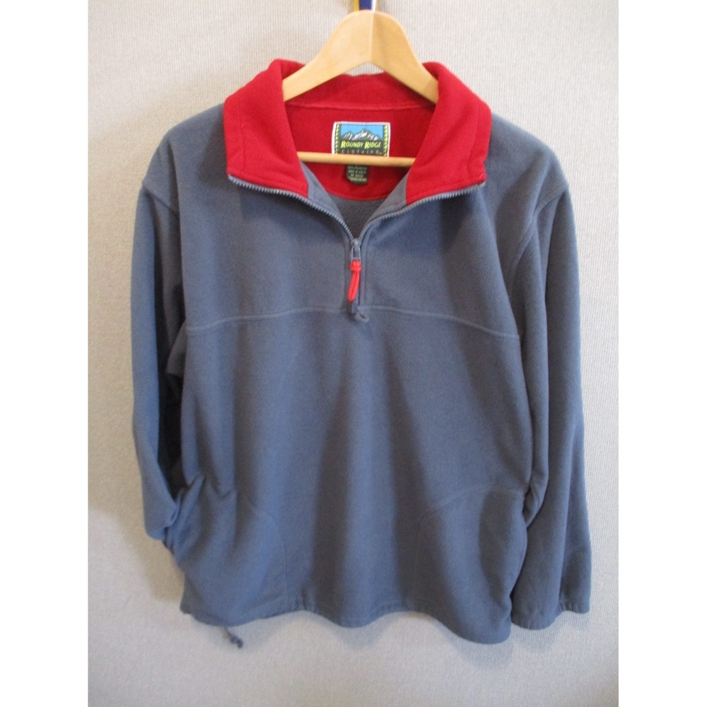 Roundy Ridge Pullover Fleece Jacket Size Medium